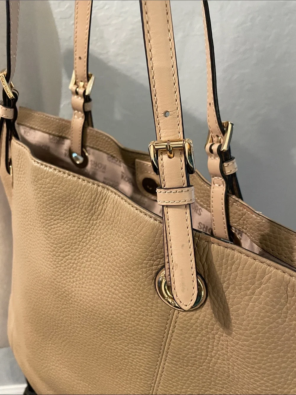Michael Kors spacious pebbled